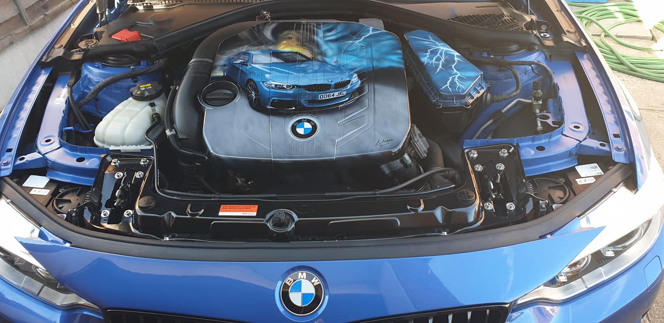 BMW performance engine covers